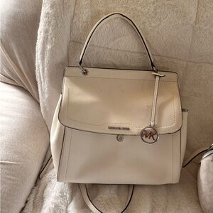 Michael Kors Cream Shoulder Bag